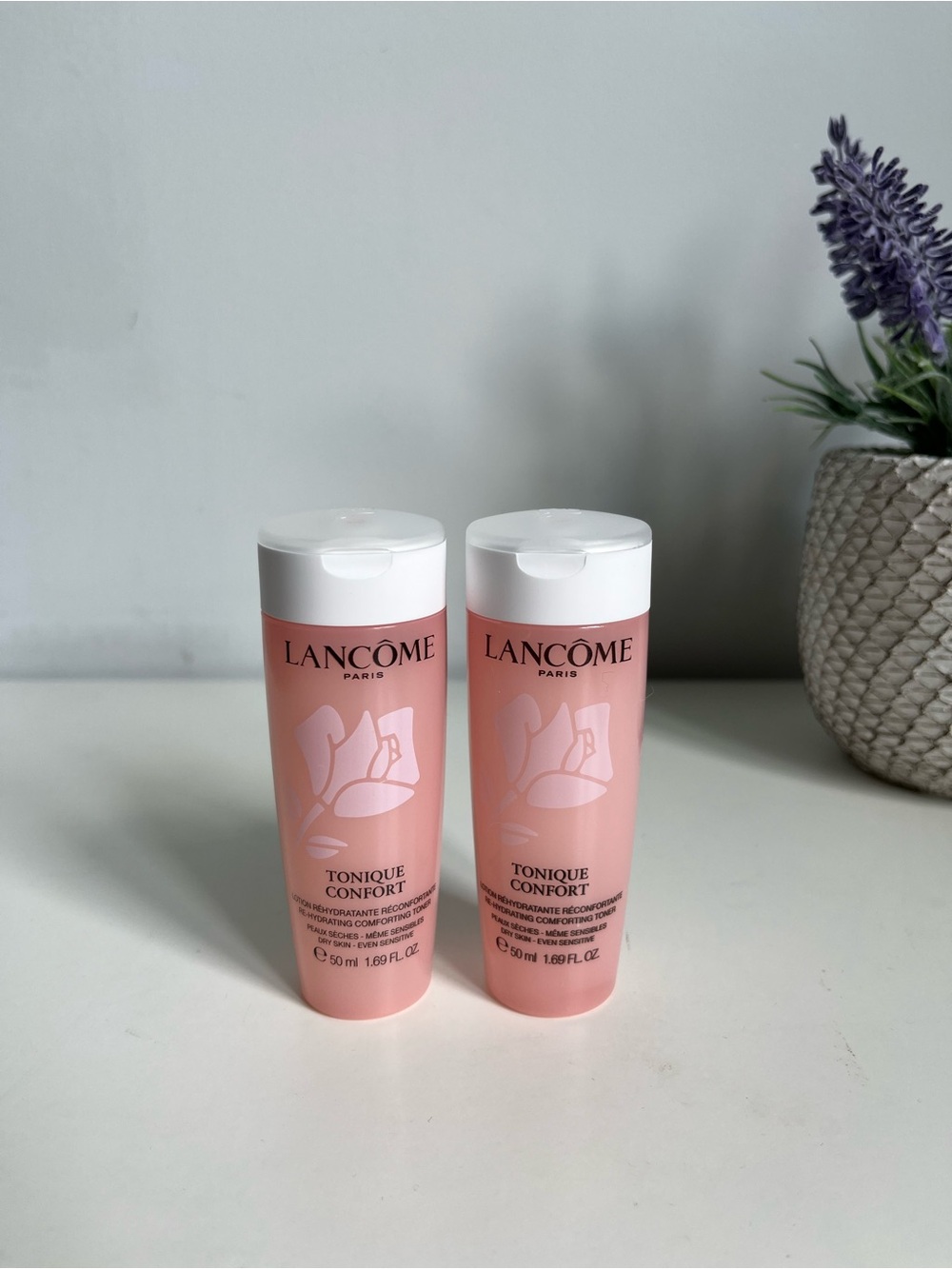 2/17$ Lancôme Tonique Confort Soothing Toner - 50ml*2